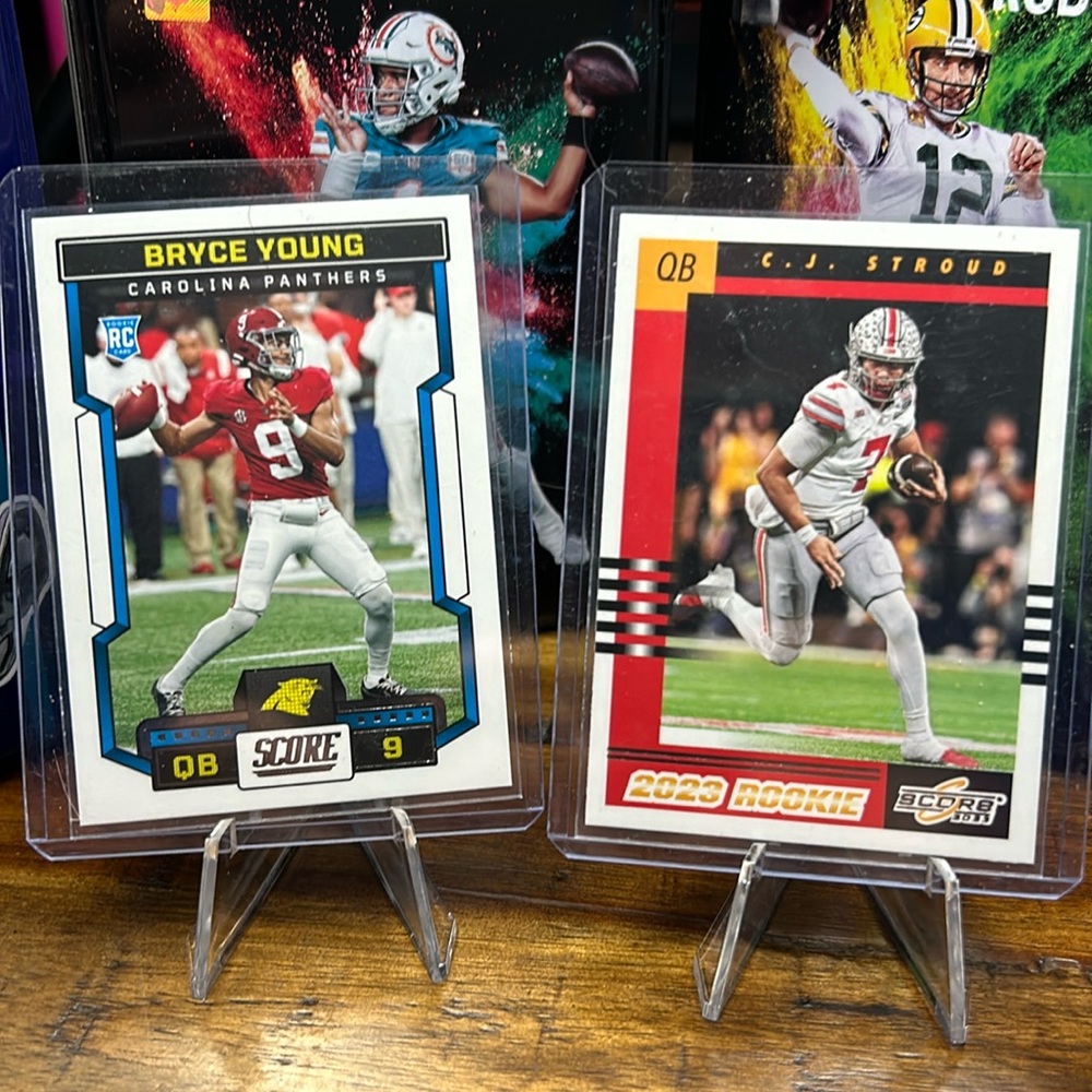 Bryce young,C.J.Stroud rookie cards